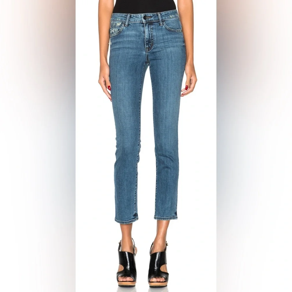 Helmut Lang Ankle Skinny Jeans, Medium Wash, Mid-Rise, 25, Excellent Condition! - Picture 2 of 10